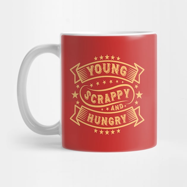 Young Scrappy and Hungry USA 4th of July by Estrytee